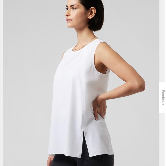 NWT Athleta Refined Tank Stripe 3X - Picture 5 of 11